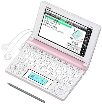 電子辞書casio Amazon | CASIO Ex-word 電子辞書 中学生学習モデル ピンク 110